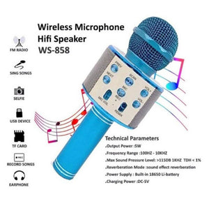 WS-858 Microphone (Blue)