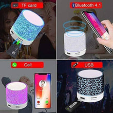 Load image into Gallery viewer, Portable Wireless S10 Bluetooth Speakers with LED