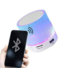 Load image into Gallery viewer, Portable Wireless S10 Bluetooth Speakers with LED