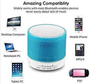 Portable Wireless S10 Bluetooth Speakers with LED