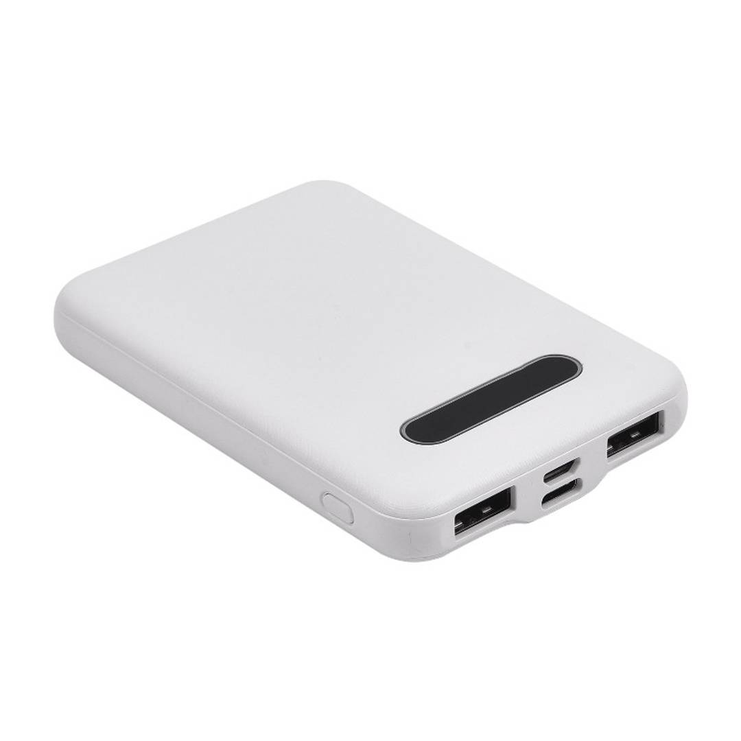 DeMetter Palm 5 Display : Slim Power Bank 5000mAh (White)