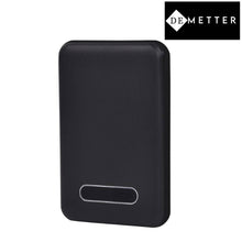 Load image into Gallery viewer, DeMetter Palm 5 Display : Slim Power Bank 5000mAh (Black)