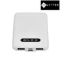 DeMetter Palm 5 Display : Slim Power Bank 5000mAh (White)