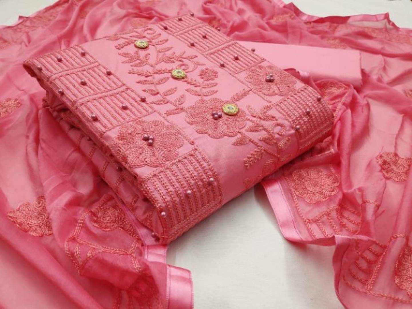 Exclusive Cotton Dress Material Suit  For Women