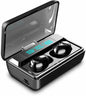 TWS T8 Bluetooth Headset (Black, True Wireless)