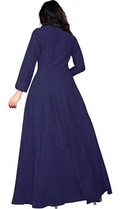 Stylish Cotton Solid Gown