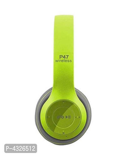 Wireless Bluetooth Headphones Microphone Portable Stereo FM Headset