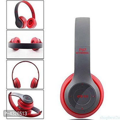 Wireless Bluetooth Sports Headphones Microphone Portable Stereo FM Headset