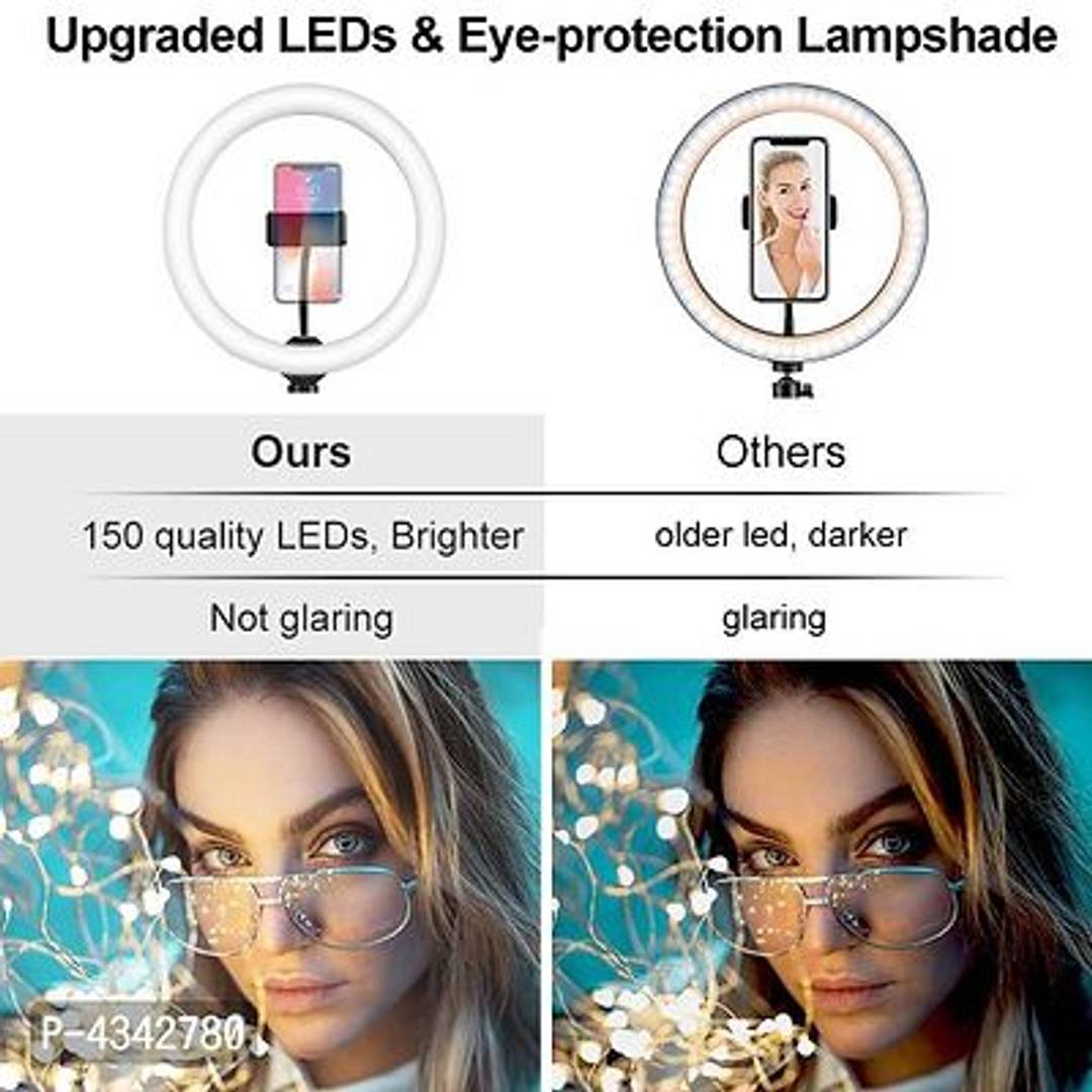 LED Soft Ring Light, RGB Flash Ring Light For Camera Smartphone Youtube Video Shooting