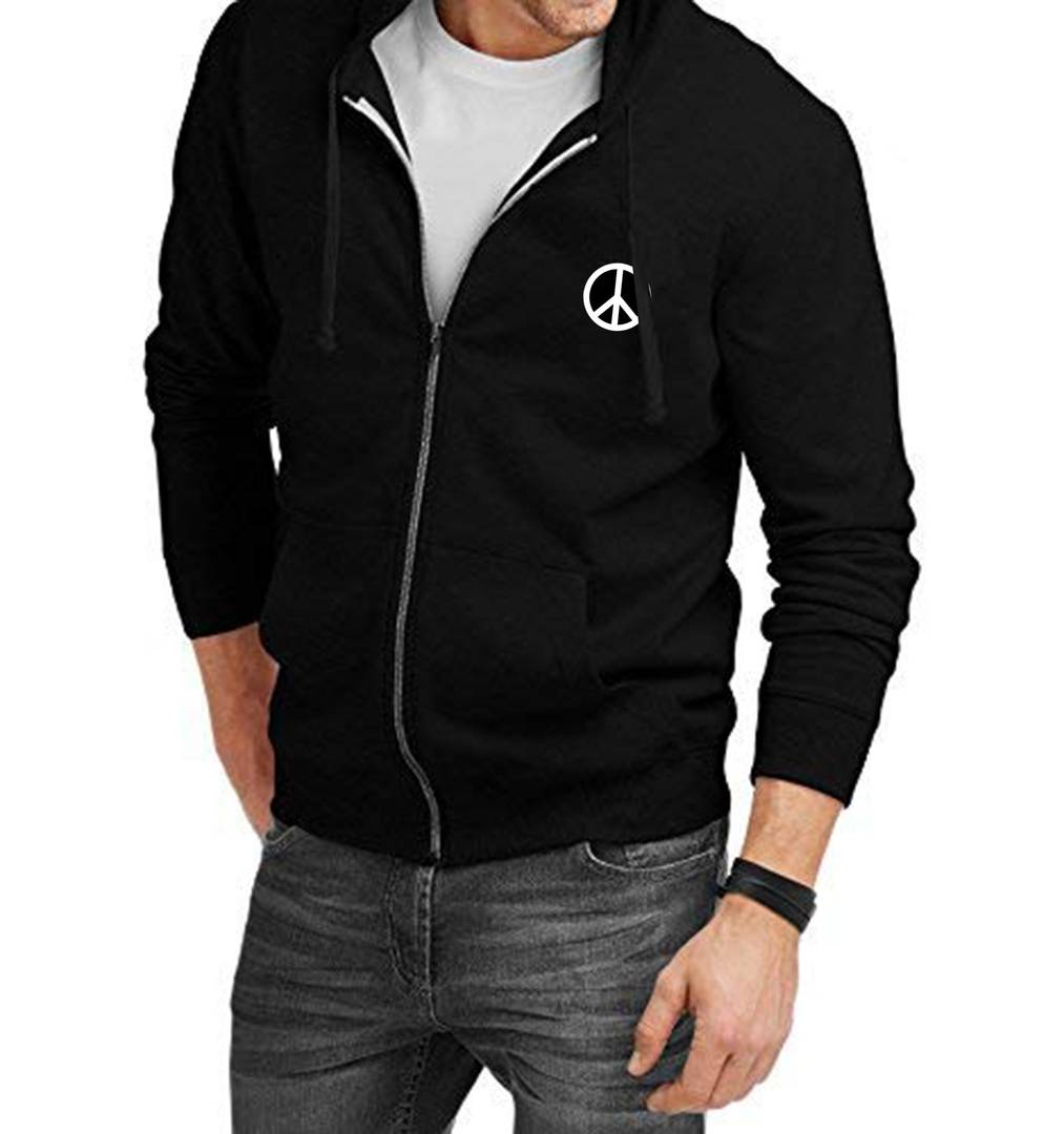 Trendy Cotton Full Sleeve Sweatshirt Hoodie Jacket For Men