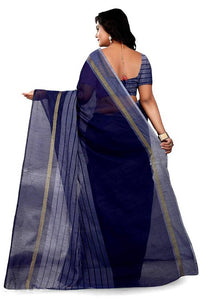 Women's Beautiful Chanderi Cotton Saree with Blouse piece
