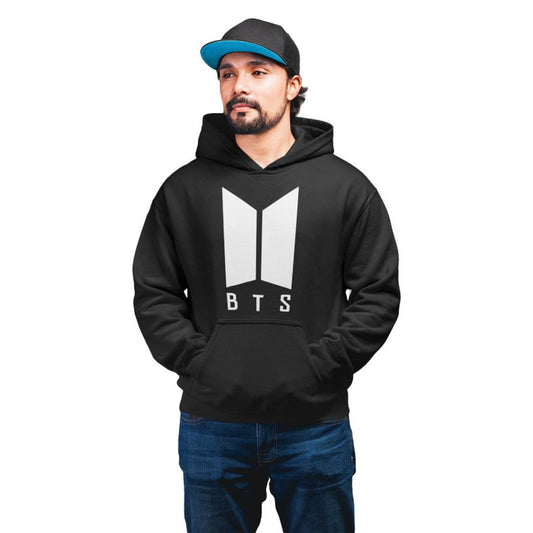 Stylish Black BTS Hoodie for Men