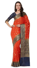 Load image into Gallery viewer, Silk Woven Saree With Blouse