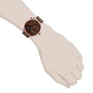 Giordano Analog Brown Dial Men's Watch-C1054-04