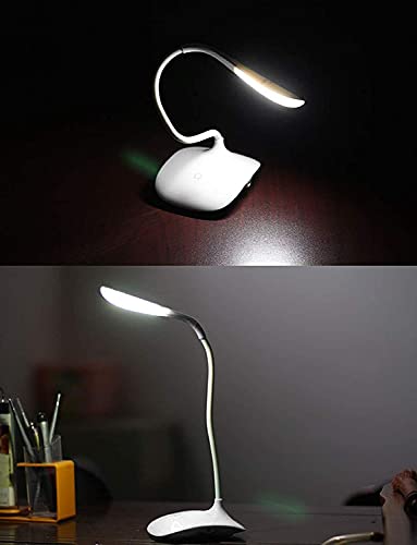 Rechargeable LED Touch On Off Switch Desk Light Lamp