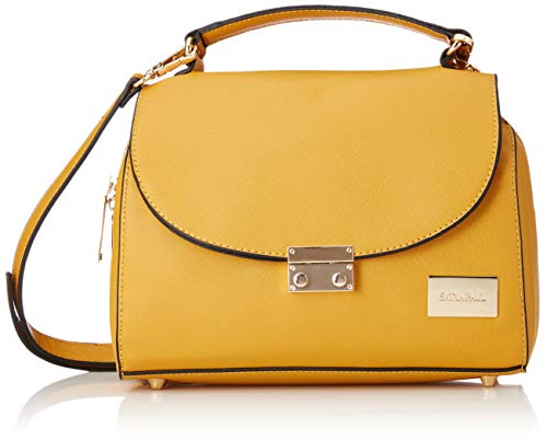 Satya Paul Women's Handbag (Mustard)