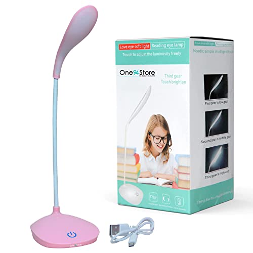 Rechargeable LED Touch On Off Switch Desk Light Lamp