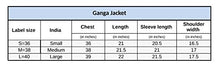 Load image into Gallery viewer, GANGA Women&#39;s Denim Jacket (DBLU8001_Blue_L)