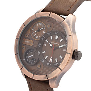 Giordano Analog Brown Dial Men's Watch-C1054-04
