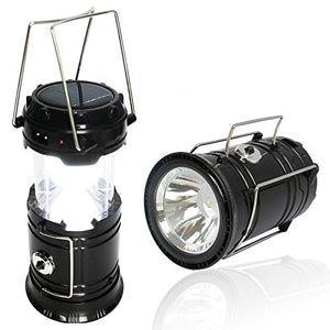 LED Solar Emergency Light Lantern, USB Mobile Charging, Torch Point, Travel Camping Lantern