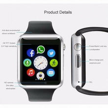 Load image into Gallery viewer, Generic GT08 Bluetooth 3.0 Smart Watch With Camera And Sim - Black