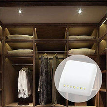 Load image into Gallery viewer, MADHULI Universal Furniture, Wardrobe LED Automatic Sensor Light System with Battery (White)