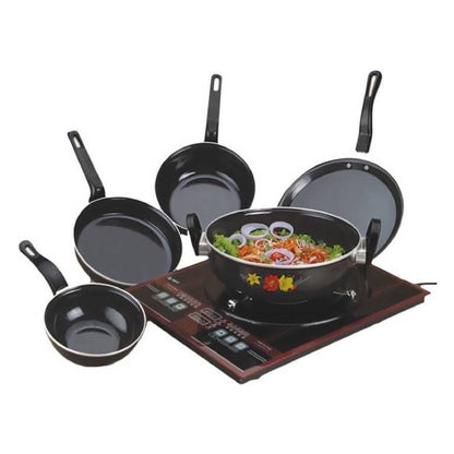 Cookware Set - Induction Base Non Stick Kitchen Sets ( Set of 5 )