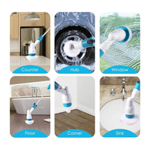 Load image into Gallery viewer, Mop - 360º Cordless Multipurpose Power Surface Cleaner With 3 Cleaning Brush
