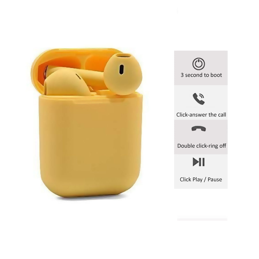 Wireless Bluetooth Earpods With Mic