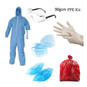 PPE KIT -Non Woven 90 gsm PPE Kit For Corona Virus Protection