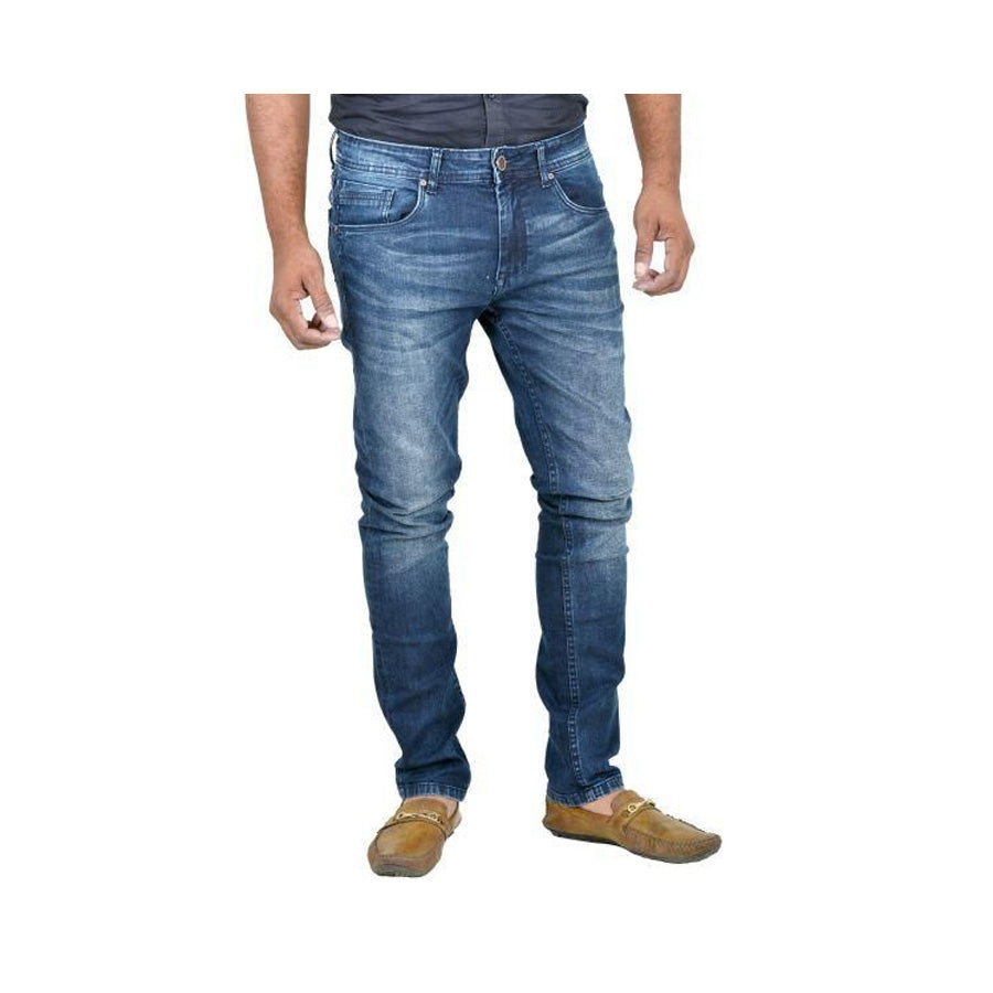 Denim Solid Regular Fit Jeans
