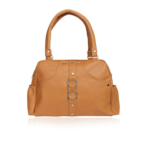 Xclusive Plus Multipurpose Stylish Brown Handbag