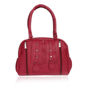 Xclusive Plus Multipurpose Stylish Maroon Handbag