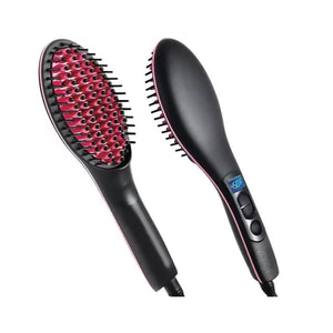 Hair Straightening Brush With Temprature Control