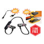 Magnetic wireless bluetooth earphone free data cable and charging mobile stand