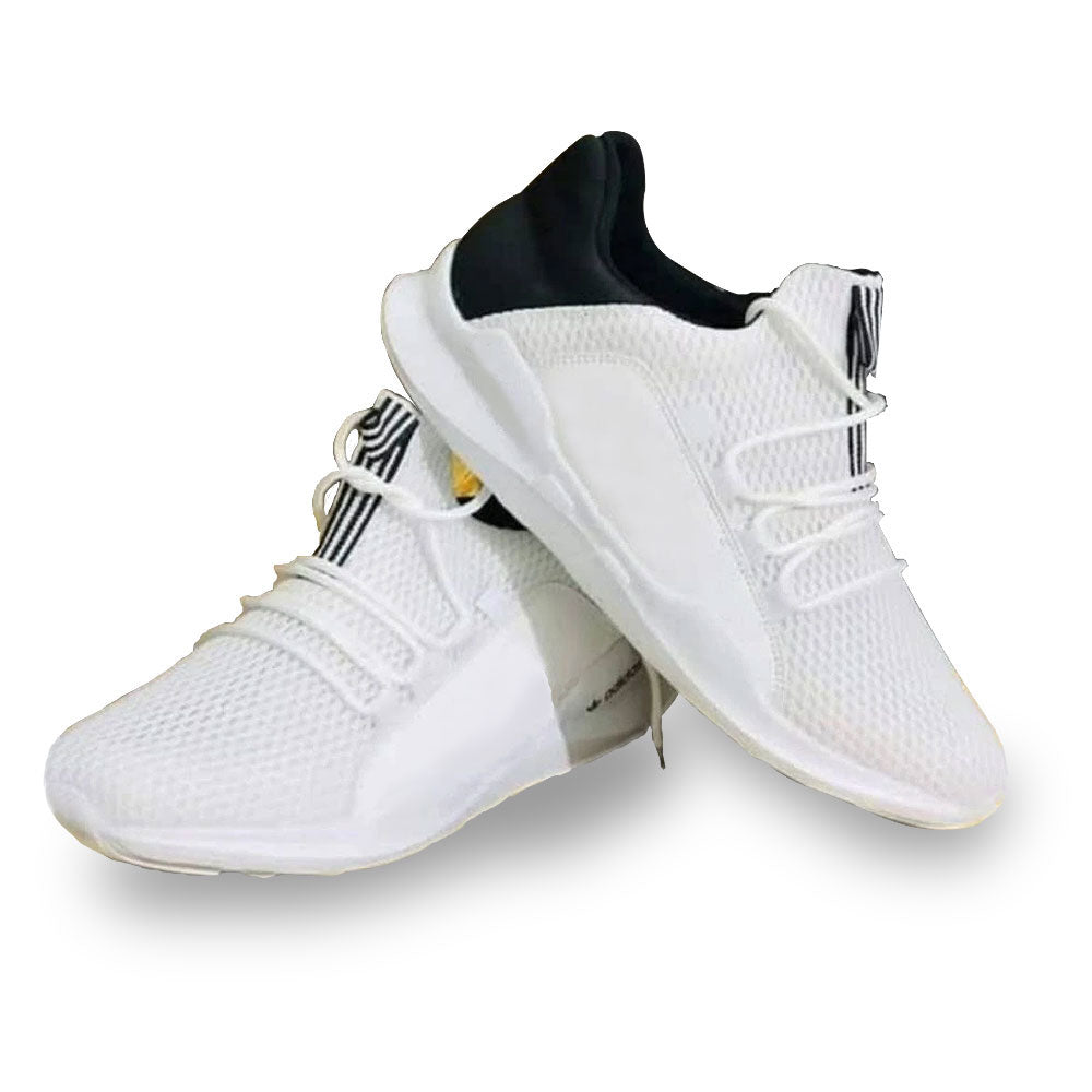Ultra Lite White Mesh Casual Sports Shoes