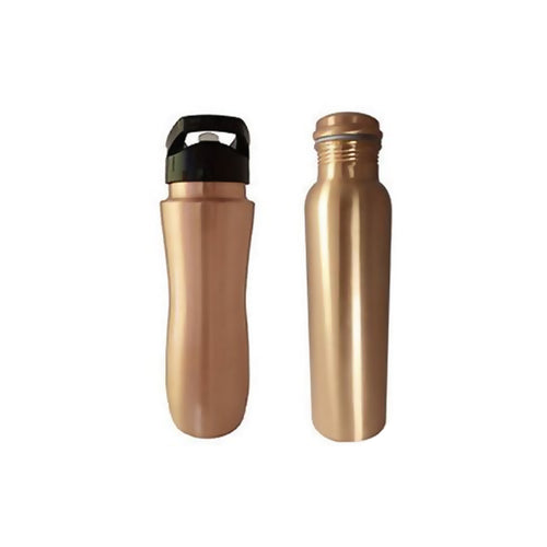 copper Bottle Trendy Sipper Combo ( Pack of 2)