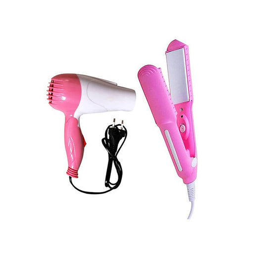 Combo Of Hair Dryer & Hair Straightener