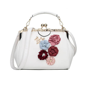 Luxury White PU Women Handbag