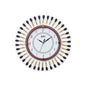 Multicoloured Designer Analog Round Shaped Wall Clock