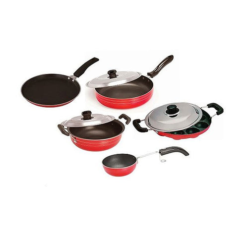 Non Stick Cookware- Dosa Tawa, Kadhai with lid, Fry Pan with lid, Appam, Vagharia/Chokan pan