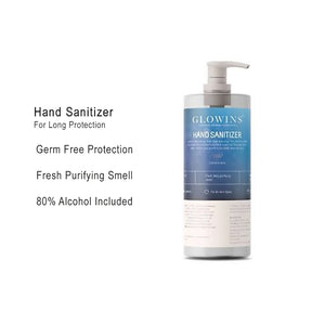 Hand Sanitizer Disinfectant Moisturizer Gel(500 ml) (without Nozzle)