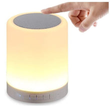 Load image into Gallery viewer, Wireless Portable Bluetooth Speaker with Smart Touch LED Mood Lamp