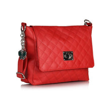 Load image into Gallery viewer, Butterflies Red Solid Handbag Combo