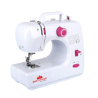 Mini Sewing Machine White and Pink